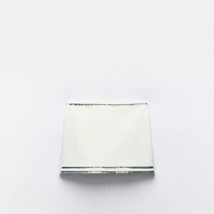 Zara White Skirt/Skort with Silver Jewels- BRAND NEW W TAG. Size small.